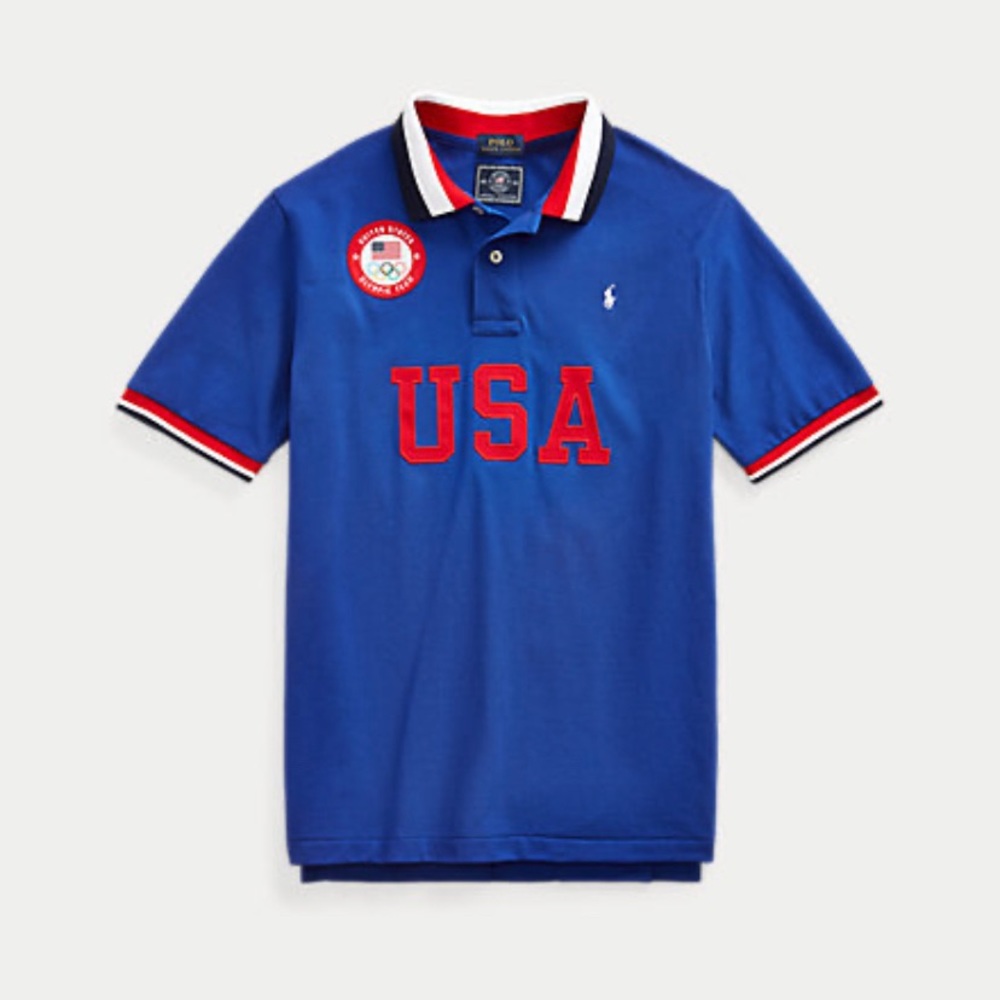 🇺🇸TEAM USA!🇺🇸 Official Ralph Polo Boys XL